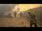 Kampf gegen Großbrand in Südfrankreich hält an