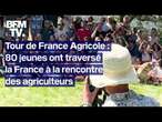 Tour de France Agricole : 80 jeunes ont traversé la France à la rencontre des agriculteurs