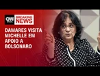 Damares Alves visita Michelle em apoio a Bolsonaro | BASTIDORES CNN