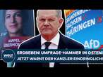 THÜRINGEN: Erdbeben! Umfrage-Hammer! AfD und Wagenknecht erobern den Osten! Jetzt warnt der Kanzler!