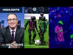 John Oliver’s minor league debut, AI robot soccer match and baseball's influence across generations