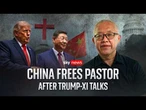 Sky News speaks to the Chinese pastor freed in extraordinary deal with the US