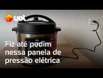 Panela de pressão elétrica da WAP faz arroz, feijão e até pudim; veja como funciona e dica no review