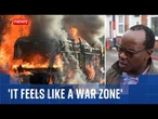 'I just lost a home': Sky News speaks to witnesses after disorder in Belfast