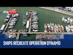 Royal Navy escorts ships to France to mark 85 years since Operation Dynamo