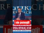 Klarenbach o Unii: nie pomogli. Za to przyjeżdżała von der Leyen i robiła sobie fotki z Tuskiem