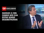 Canais de diálogo nos EUA estão sendo desobstruídos, diz Haddad à CNN | CNN 360º