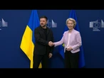 Zelensky e líderes europeus negociam em Washington os termos de um acordo de paz | AFP