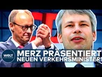 PERSONAL-KEHRTWENDE: Merz beendet Personalstreit! Steffen Bilger soll neuer Verkehrsminister werden!