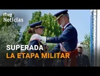 La princesa LEONOR termina su FORMACIÓN MILITAR | RTVE Noticias