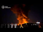 Des salves de drones russes frappent Kyiv et Mykolaïv, l’Ukraine fait état de vastes incendies