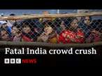 Dozens dead in crowd crush at India’s Kumbh Mela festival | BBC News