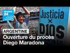 Ouverture du procès de la mort de Diego Maradona • FRANCE 24