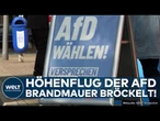 DEUTSCHLAND: Höhenflug der AfD! Brandmauer bröckelt! Wolfram Weimar wagt Prognose