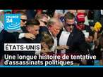 Une longue histoire de tentatives et d'assassinats politiques aux États-Unis • FRANCE 24