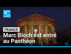 France : l'historien et résistant Marc Bloch est entré au Panthéon • FRANCE 24