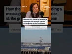 How the U.S. could be sending a message with aircraft carrier strike group in the Caribbean