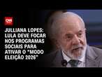 Julliana Lopes: Lula deve focar nos programas sociais para ativar o “modo eleição 2026” | CNN ARENA