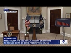 COMING UP: Pres. Trump, HHS Sec. RFK Jr. hold news conference on reducing prescription drug costs