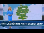 WETTER IN DEUTSCHLAND: „Es wird richtig schön!“  Pfingsten bringt Sonne und Wärme