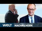 VOR ALASKA-TREFFEN: Merz sucht Linie mit Trump und Selenskyj – Europa will Druck auf Putin erhöhen