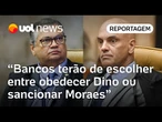 Bancos terão de escolher entre obedecer Dino ou sancionar Moraes, diz ex-secretário da PGR