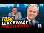 TUSK LEKCEWAŻY PREZYDENTA | A. Klarenbach