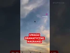 DRAMATYCZNE NAGRANIE Katastrofa lotnicza podczas prób do Air Show w Radomiu #radom #airshow #wypadek