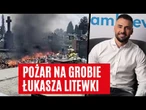 SPOTKALIŚMY UKOCHANĄ ŁUKASZA LITEWKI NAD JEGO SPALONYM GROBEM. "NIE CHCIELIŚMY TEGO" | FAKT