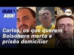 Reinaldo: Carlos, tenha a coragem de dizer quais direitistas querem seu pai morto e por quê