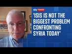 Former US Ambassador to Syria says 'I give the Trump administration real credit'