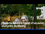 11 morts après le crash d'un avion civil près de Nancy