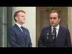 Macron volta a nomear demissionário Lecornu como primeiro-ministro da França | AFP