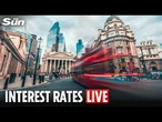 LIVE: Interest rates expected to be held by Bank of England