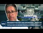 MESSERGEWALT IN DEUTSCHLAND: „Wer Polizeistatistiken liest, kommt an einer Tatsache nicht vorbei!“