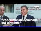 Bombe découverte à Gare du nord: Philippe Tabarot, ministre des transports, fait le point