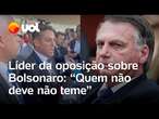 Bolsonaro vai a julgamento no STF: 'Quem não deve não teme', diz Zucco