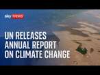 Watch live: UN releases annual report on climate change