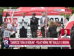 Protest pod ambasadą Niemiec. "Tusk do dymisji, Tusk do Berlina" | Republika Na Żywo