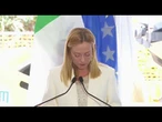 Meloni: "Pedemontana Marche contribuirà alla rinascita del cratere sismico del 2016-2017"