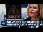 STATIONÄRE GRENZKONTROLLEN: Deutschland meldet Rückgang unerlaubter Einreisen - weniger Asylanträge!