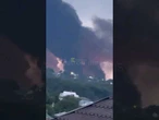 Rosja w ogniu! Masywny pożar po ataku ukraińskich dronów na skład ropy