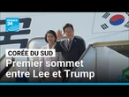 Corée du Sud : premier sommet entre Lee Jae-myung et Donald Trump • FRANCE 24