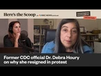 "I did what I could": Former CDC official on resigning in protest