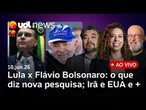 Lula x Flávio Bolsonaro: o que diz nova pesquisa Quaest; ala do TSE critica Nunes Marques; Irã e EUA
