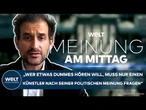 MEINUNG: "Wer etwas Dummes hören will, muss einen Künstler nach seiner politischen Meinung fragen"