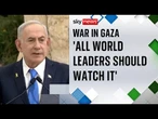 'They even filmed it live': Netanyahu condemns Hamas at October 7 memorial event