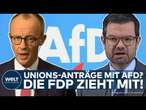 BUNDESTAGSWAHL: Migrationsplan der Union - FDP bezieht Position! Buschmann teilt gegen Rot-Grün aus