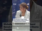 Michelle Obama sings husband Barack Obama's praises at Obama Presidential Center opening
