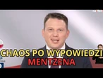 Po wypowiedzi Mentzena na debacie zapanował chaos. Winny zegar mierzący czas